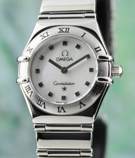 (image for) AN OMEGA MINI SIZE STAINLESS STEEL CONSTELLATION / MOP